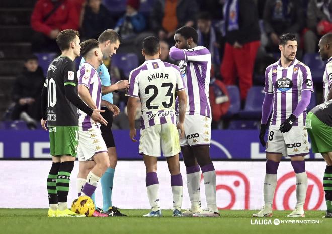 El Real Valladolid protesta a Daniel Jesús Trujillo Suárez.