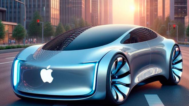Concept coche autónomo Apple