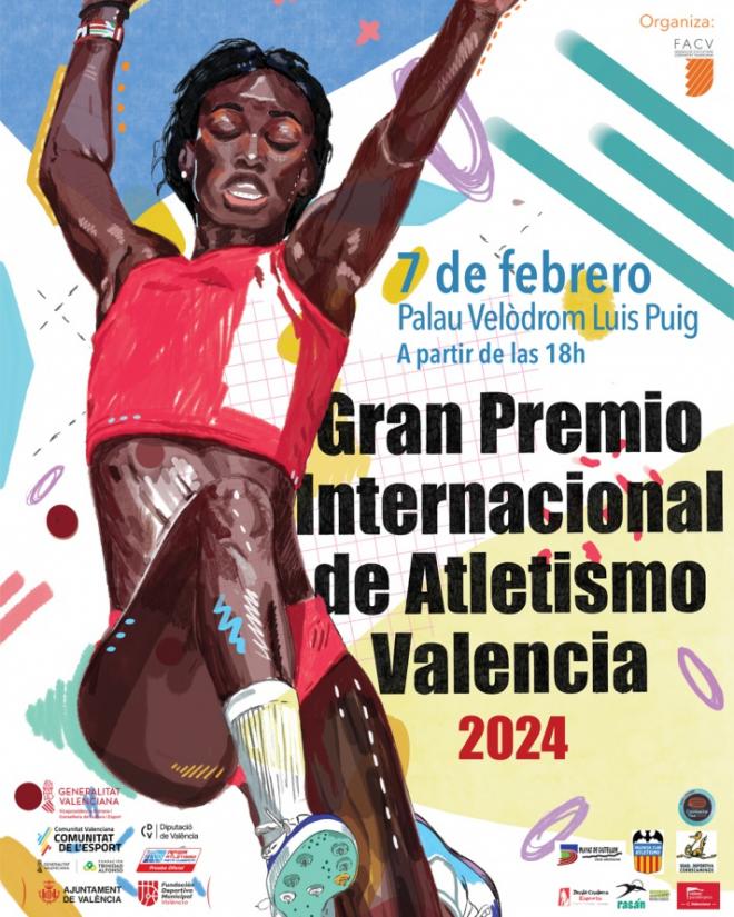 El Gran Premio Internacional de Atletismo 2024 aterriza en València