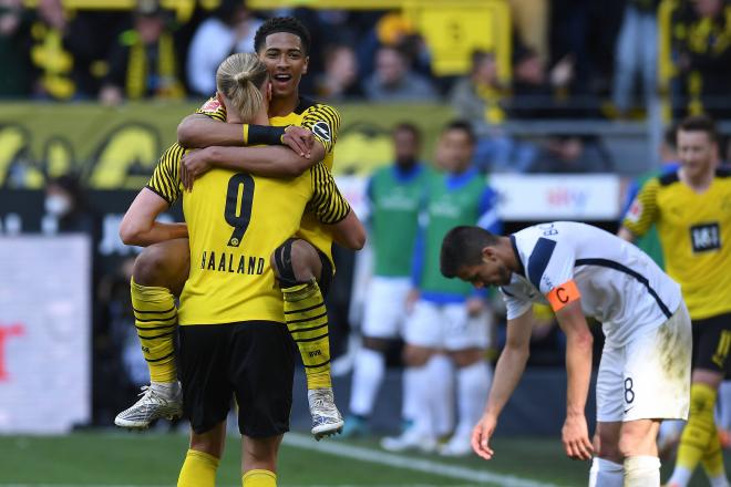 Haaland y Bellingham, compañeros en el Borussia Dortmund (Cordon Press)
