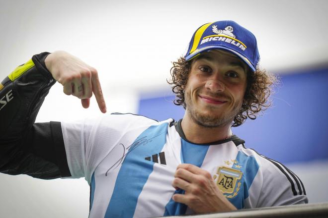 Marco Bezzecchi, en Termas de Río Hondo, en MotoGP 2023 (Foto: Cordon Press).