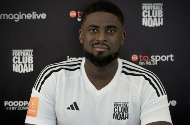 N'Diaye firma su contrato con el FC Noah tras meses sin equipo. (FC Noah)