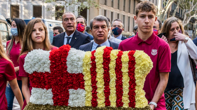 Joan Laporta se posiciona del lado de Pedro Sánchez y la amnistía. (Fuente: Cordon Press)