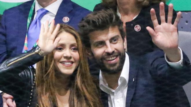 Shakira y Piqué, juntos en la final de la Copa Davis en 2019 (Europa Press)