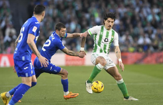 Imagen del Betis-Getafe de la pasada temporada (Foto: Kiko Hurtado).