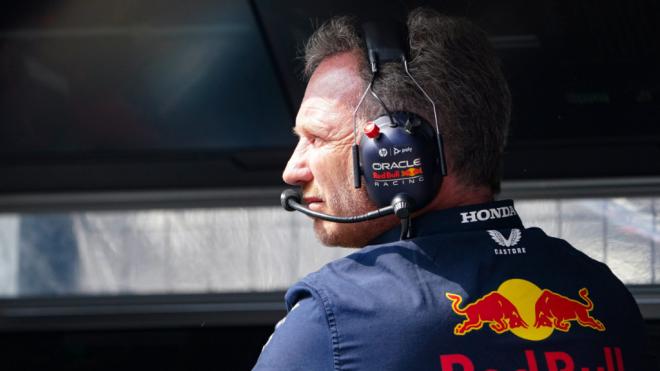 Christian Horner, con Red Bull en 2023 (Foto: Cordon Press).