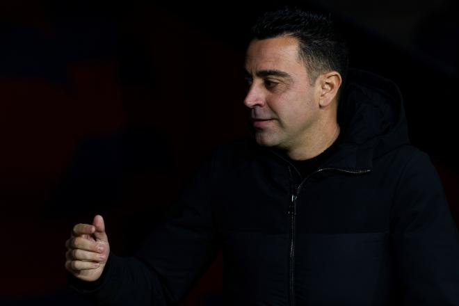 Xavi, durante un partido del Barça (Foto: CordonPress).