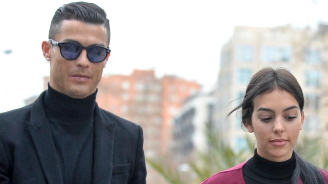 Cristiano Ronaldo y Georgina en un acto (Europa Press)