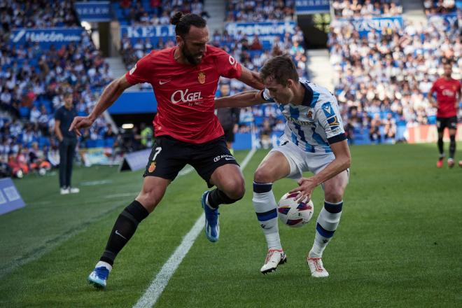 Real Sociedad-Real Mallorca. (Fuente: Cordon Press)