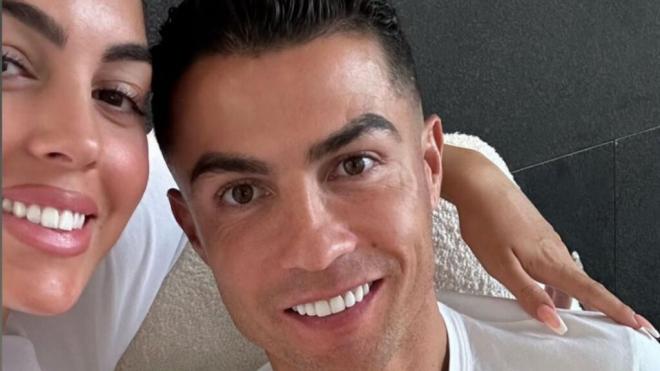 Cristiano Ronaldo y Georgina celebraron juntos el cumpleaños (@cristiano)