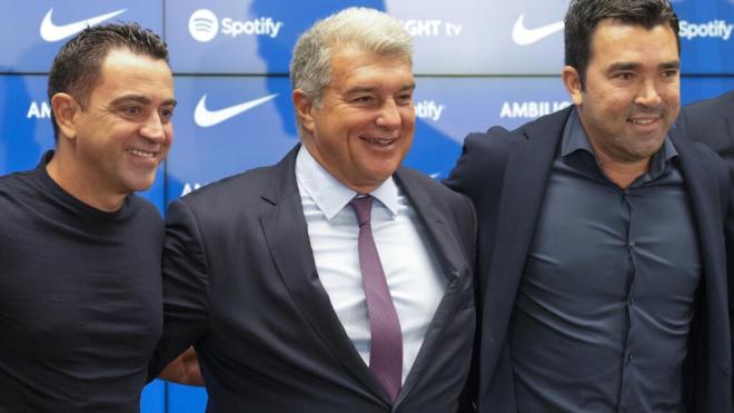 Lío con el casting para el entrenador del Barça: Deco y Laporta quieren perfiles distintos