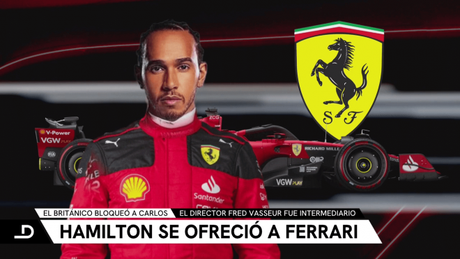 Lewis Hamilton se ofreció a Ferrari para 2025