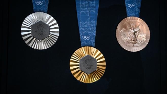 Así serán las medallas de los Juegos Olímpicos de París 2024 (Europa Press)