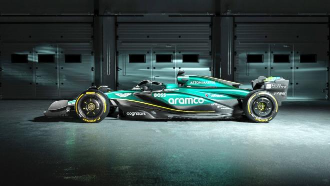 El nuevo ARM24, el monoplaza de Fernando Alonso (Foto: Aston Martin).