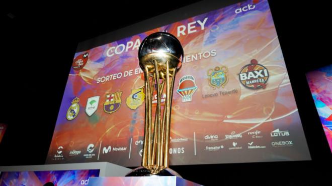 Imagen del trofeo de la Copa del Rey 2024 (Europa Press)