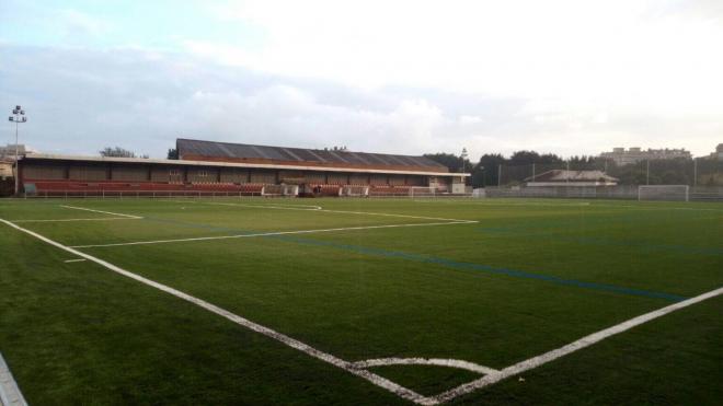 Campo del Gijón Industrial (Foto: X del Gijón Industrial).
