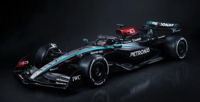 El nuevo W15, el Mercedes de Lewis Hamilton