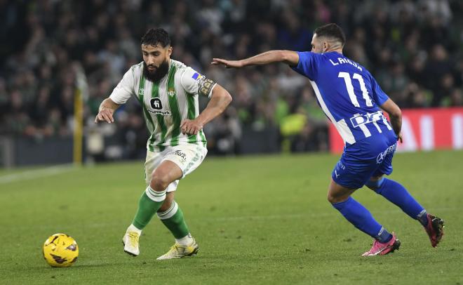 Fekir, en el Betis-Alavés (Foto: Kiko Hurtado).