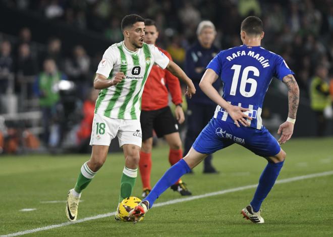 Pablo Fornals en el último Betis-Alavés (foto: Kiko Hurtado).