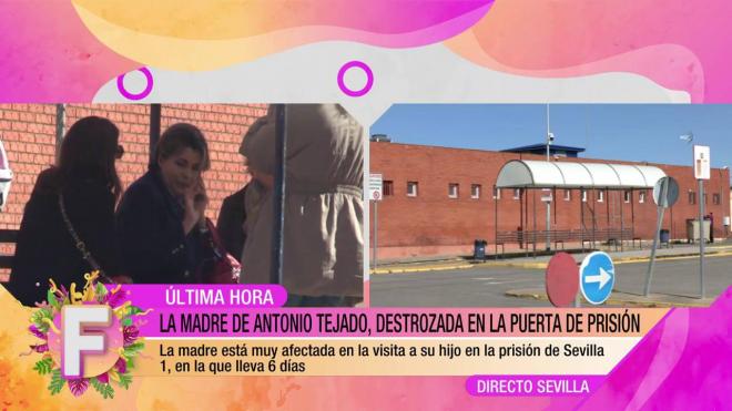 'Fiesta' desvela el encuentro entre Antonio Tejado y su madre (Telecinco)