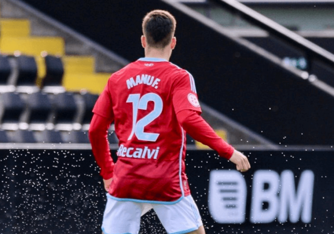 Manu Fernández (Foto: RC Celta).