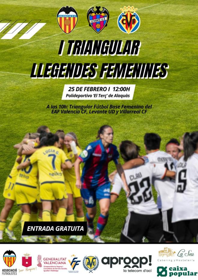Primer triangular de Leyendas Femeninas en España