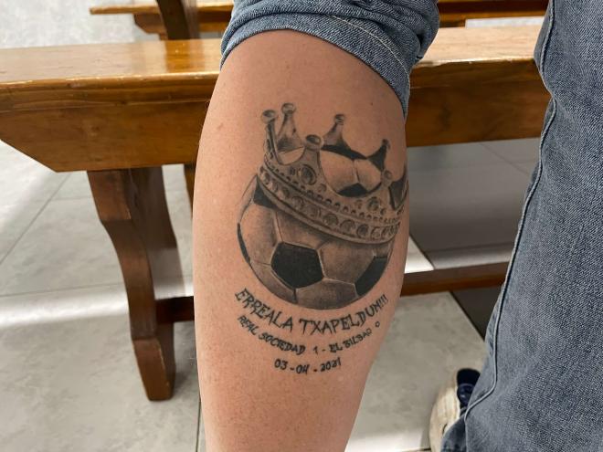 Un título y un tatuaje de por vida con 'El Bilbao' (Foto: ElDesmarque).