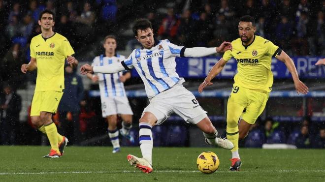 Zubimendi en el Real Sociedad - Villarreal (Foto: Real Sociedad).