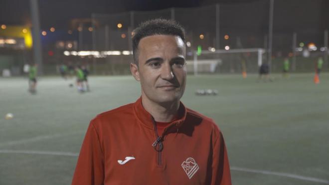 Javi Linares, futbolista del Polideportivo Almería, en ElDesmarque