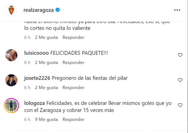 Los comentarios que ha recibido Enrich en el día de su cumpleaños.