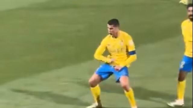 El gesto de Cristiano Ronaldo contra los gritos de Messi en Arabia Saudí.