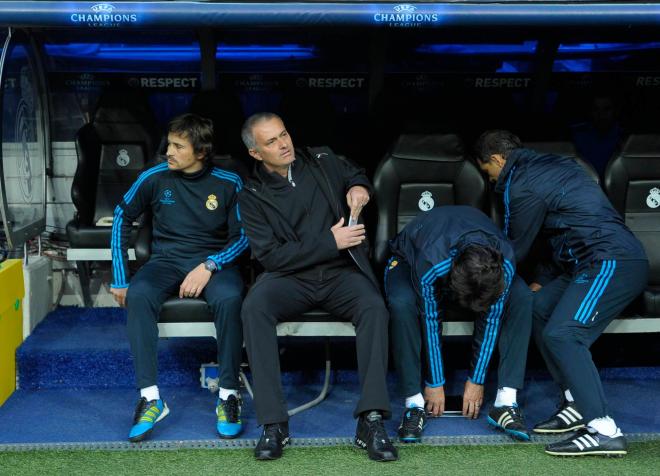 José Mourinho, en su etapa como entrenador del Real Madrid (Foto: Cordon Press).