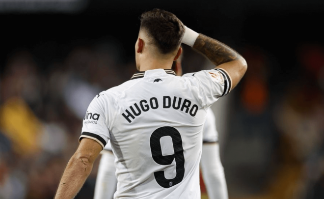 Gol de Hugo Duro al Real Madrid (Foto: LALIGA).