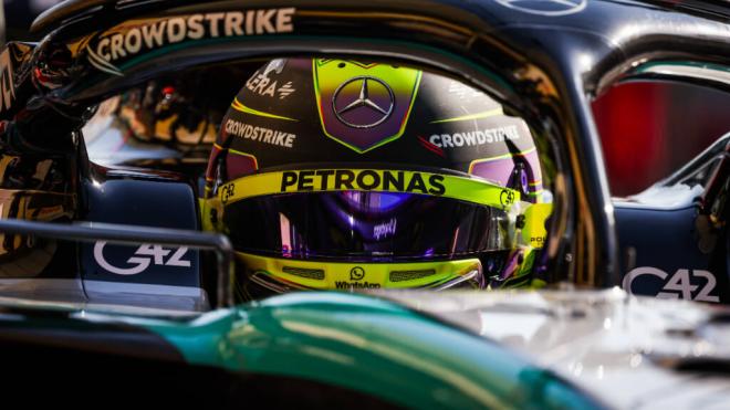 Lewis Hamilton, en el GP de Bahréin (Foto: Cordon Press).