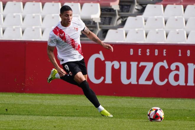 Mateo Mejía, jugando con el Sevilla Atlético (Foto: SFC).