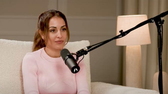Hiba Abouk en el podcast de Vicky Martín Berrocal (Captura de Podium Podcast).