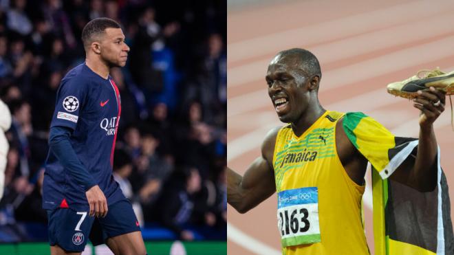 Mbappé se acerca al récord de Usain Bolt (Foto: Cordon Press)