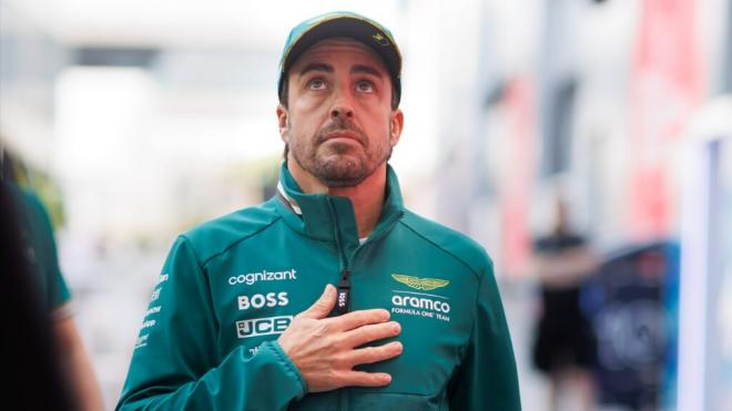 Aston Martin y Fernando Alonso encuentran el primer problema del AMR24. (Europa Press)