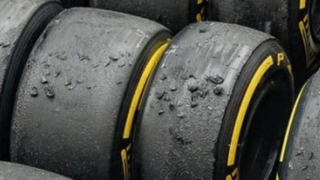 Así acaban los neumáticos que sufren una fuerte degradación.