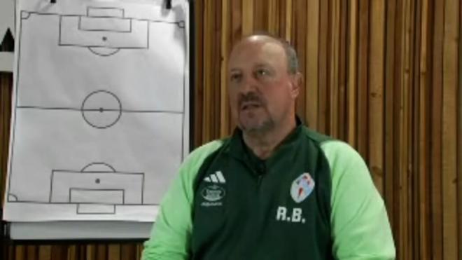 Rafa Benítez, con ElDesmarque