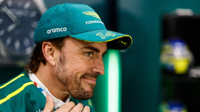 Fernando Alonso, en el GP de Arabia Saudí (Foto: Cordon Press).