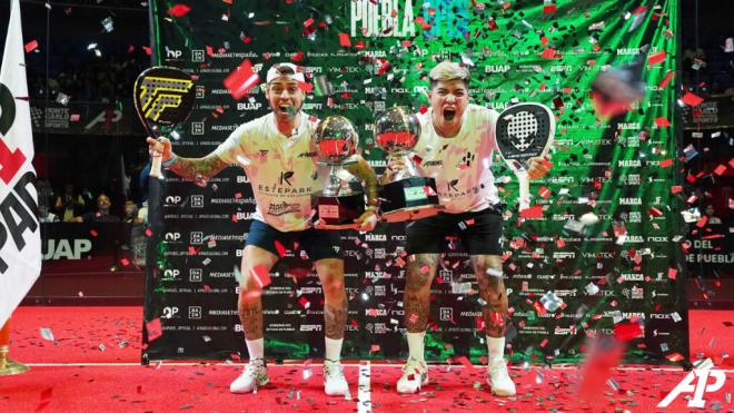 Tolito Aguirre y Gonzalo Alfonso, campeones del Sisma Puebla Open