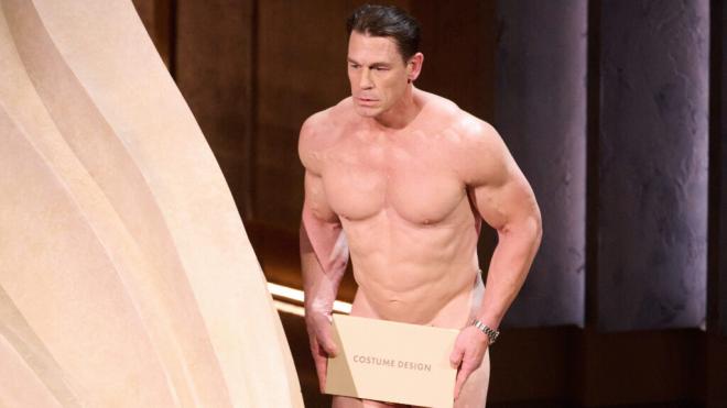 John Cena protagonizó un desnudo integral en la gala de los Oscar (Cordon Press)