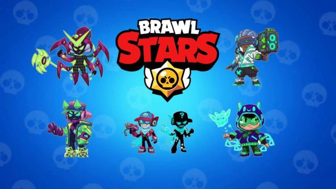 Las cinco nuevas skins de Brawl Stars (Hackers y Virus)