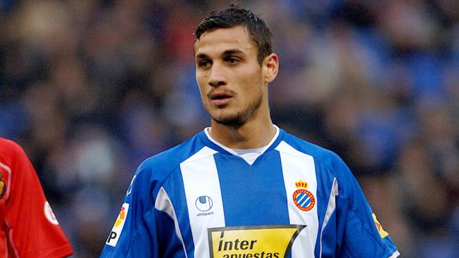 Daniel Osvaldo durante un partido con el Espanyol (Foto: Cordon Press)