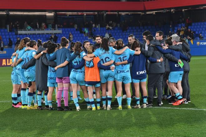 El Athletic Club femenino hizo un gran papel en Copa ante el intratable Barça.