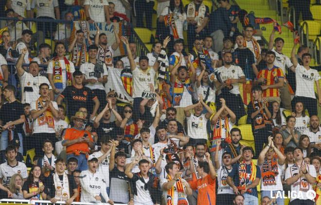 Afición del Valencia CF en Villarreal