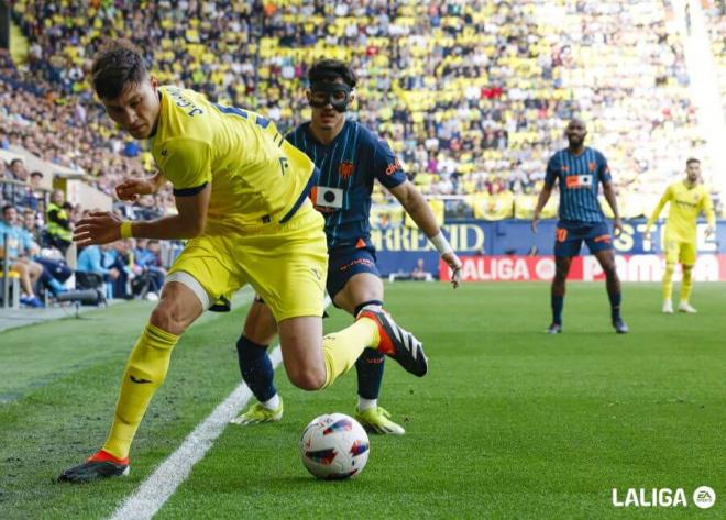 Diego López, ante el Villarreal CF (Foto: LALIGA).