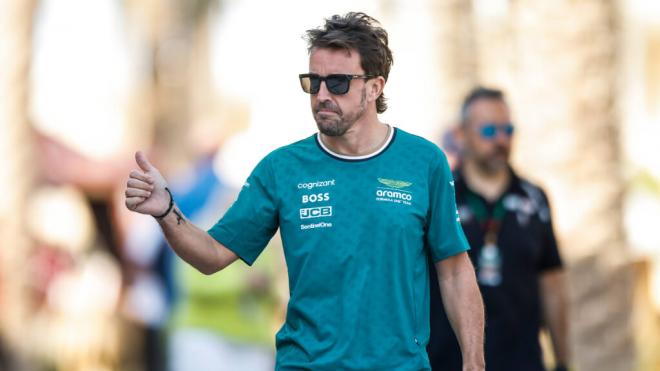 Fernando Alonso durante el Gran Premio de Baréin. (Fuente: Cordon Press)