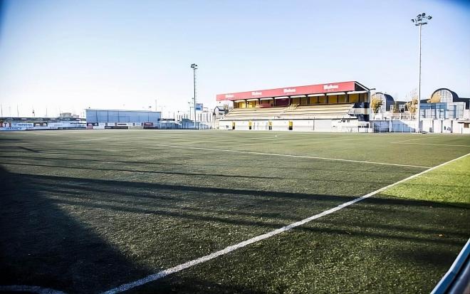 Estadio Baltasar Pujales, donde tuvo lugar la agresión (Foto: Concello de Vigo).